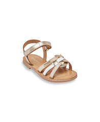 Badalia Girl Sandals - Nude Multi