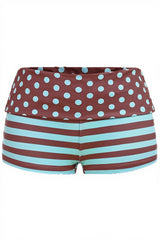 Chic Y2K Retro Polka Dot Streetwear Booty Shorts