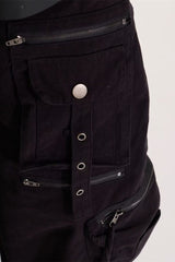 Retro Y2K Lace Up Wide Leg Jeans