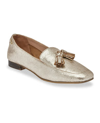 Fantome Loafers - Gold Craquelle