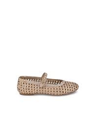 Carla Mary Jane Flats - Gold