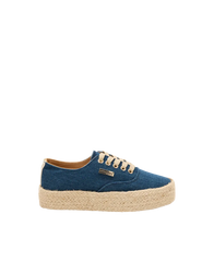 Cosmic Lace-Up Sneakers - Blue Denim