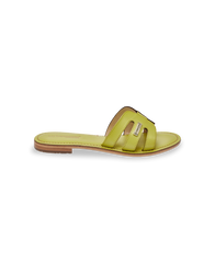Damia Mules - Yellow Green