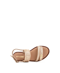 Dobelle Sandals - Gold Craquele