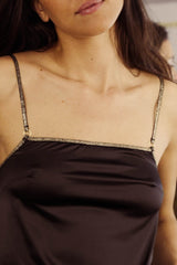 Pyjama Blanche Abelito - Satin Caviar