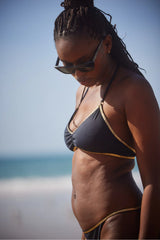 Culotte Lila - Black Beach