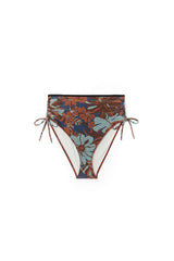 Culotte Haute Mona - Azur Flower