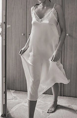 Robe Amanda - Milk Lace