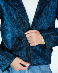 Girl Nina Perfecto - Glitter Night Blue