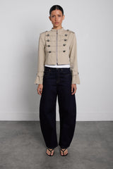 CROPPED MILITARY JACKET