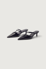 POINTED TOE STRAPPY HEEL