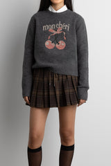 EXPOSED WAIST MINI SKORT