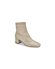 Danita Heeled Ankle Boots - Gold