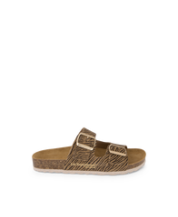 Zatix Mules - Suede Zebra