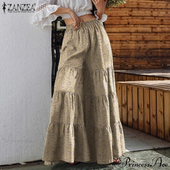 Casual Elastic Waist Long Solid Pants
