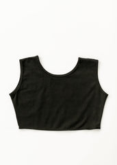 Cotton Black Demi Layering Tank