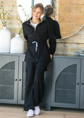 Daphne Signature Soft Knit Zip Jacket