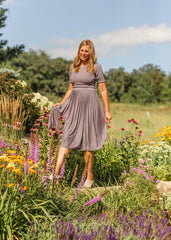 Emersyn Pleated Midi Dress - FINAL SALE