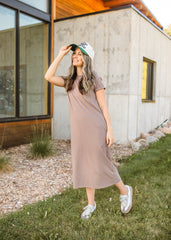 Finley T-shirt Midi Dress - FINAL SALE