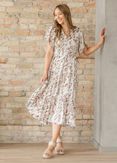 Gina Short Sleeve Midi Dress