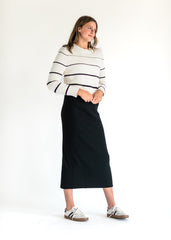 Louisa Ribbed Maxi Skirt - FINAL SALE
