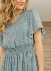 Sophie Floral Midi Dress - FINAL SALE