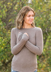 Stacy Knit Crewneck Top - FINAL SALE