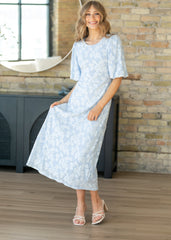 Super Soft Floral Midi Dress