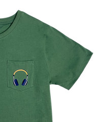 Loic Men T-Shirt - Olive DJ