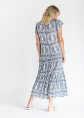 Thalia Blue Floral Paisley Set - FINAL SALE