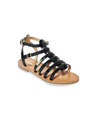 Hikaela Sandals - Black Serpent