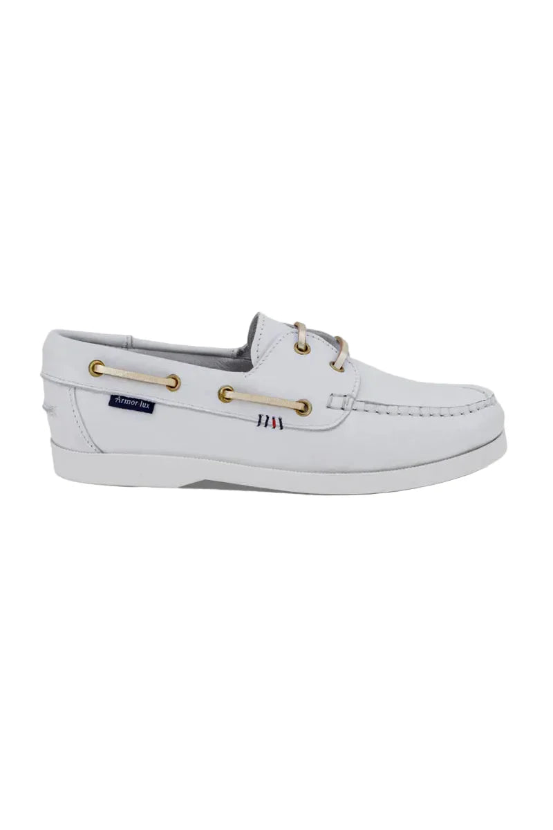 Frehel Boat Shoes - Blanc
