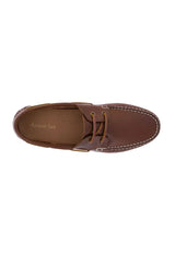 Frehel Boat Shoes - Maroon Miel