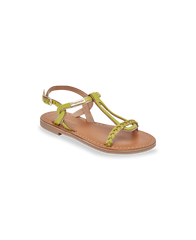 Bappy Girl Sandals - Yellow Green
