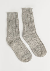 Birkenstock® Women's Gray Cotton Twist Socks