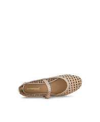 Carla Mary Jane Flats - Gold