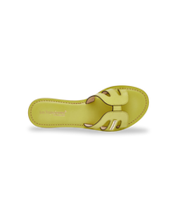 Damia Mules - Yellow Green