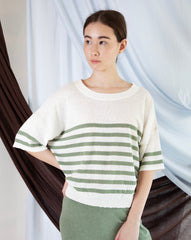 Azzura Top - Field Stripes