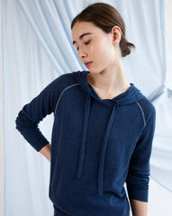 Georges Hoodie - Indigo Denim
