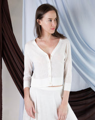 John Cardigan - White