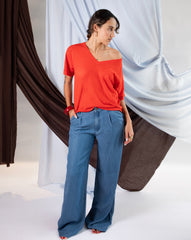 John T-Shirt (V Neck) - Pomodori