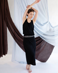 Marcelle Tank Top - Pitch Black