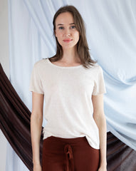Marcelle T-Shirt (Round Neck) - Calico