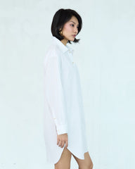 Jules Dress Shirt - Poplin White