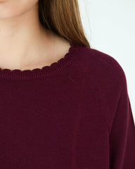 Girl La Bretagne Dress - Plum