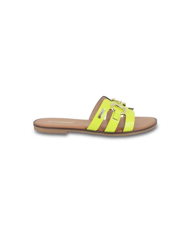 Hamia Mules - Neon Yellow