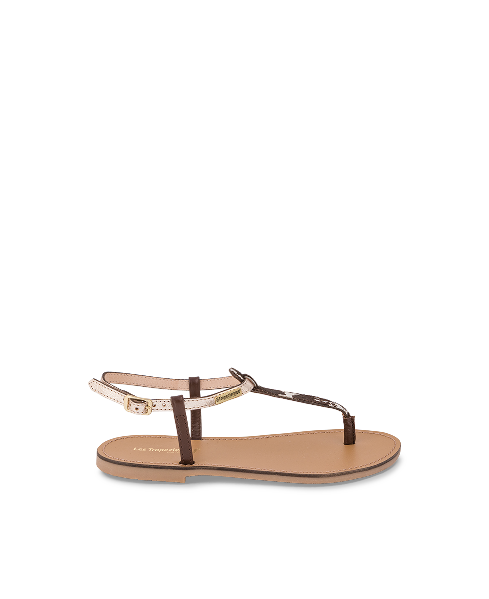 Harvil Sandals - Cow Multi