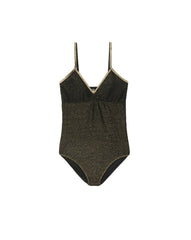 Body Georgia (With Pads) - Black Lurex