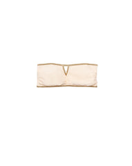 Georgia Bandeau Bra - Vanilla