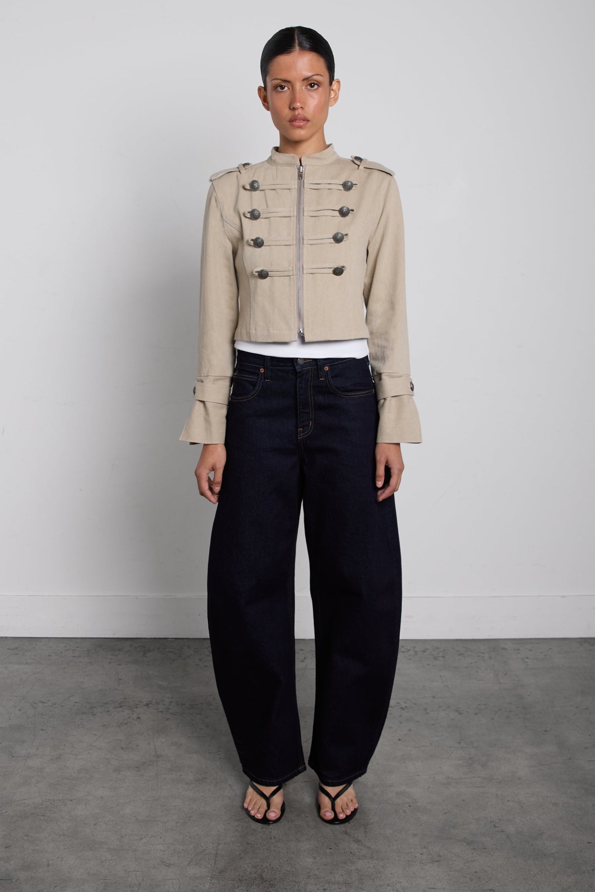 CROPPED MILITARY JACKET